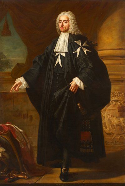 Jacques de Vachon Belmont by Antoine de Favray
